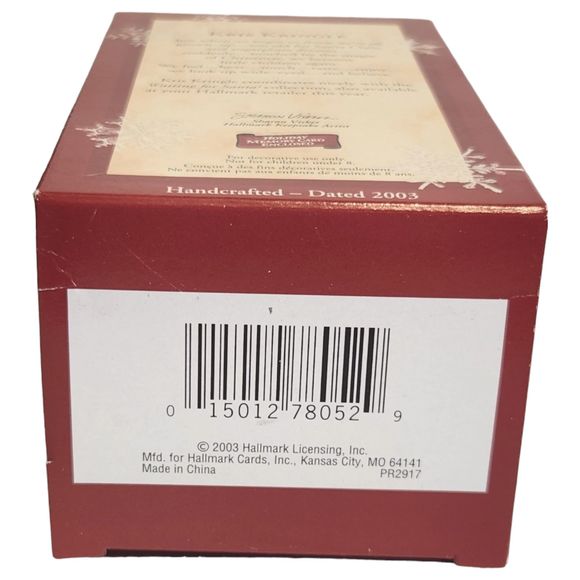 Kris Kringle Hallmark Keepsake Ornament 2003 by Sharon Visker Santa with Pack - Picture 9 of 15